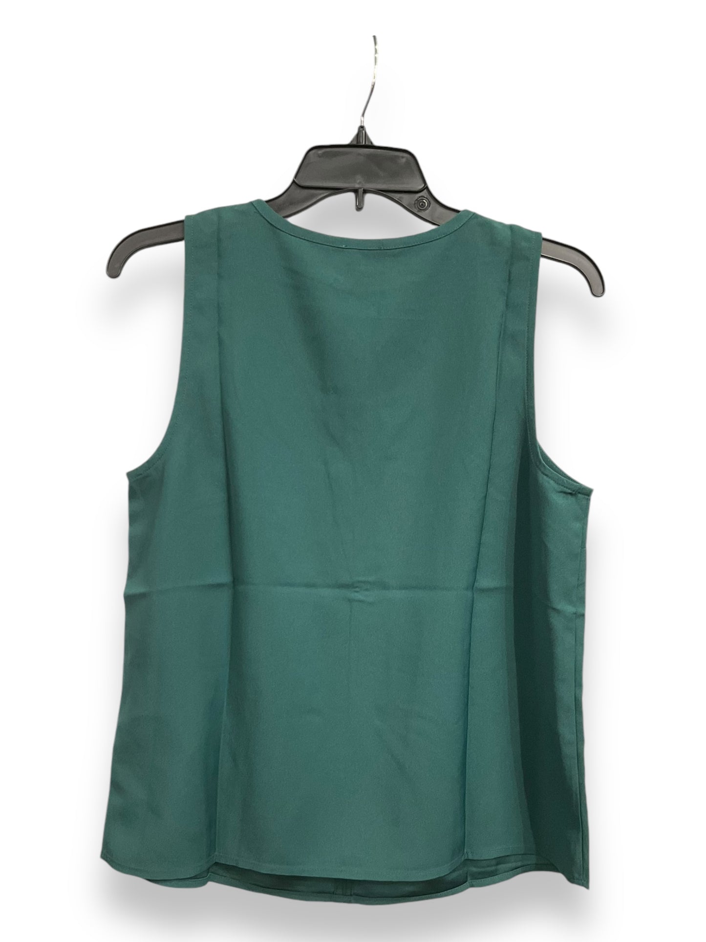 Blouse Sleeveless By J. Crew In Green, Size: S