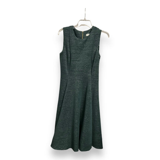 Dress Casual Midi By Calvin Klein In Green, Size: M