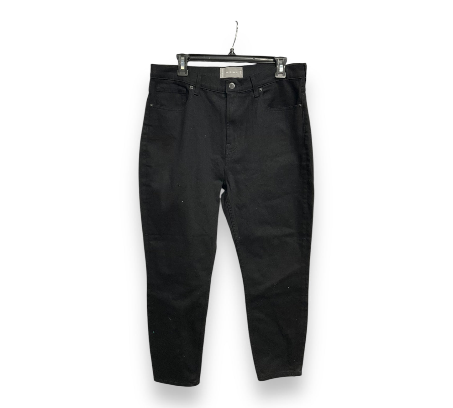 Jeans Boyfriend By Everlane In Black Denim, Size: 14