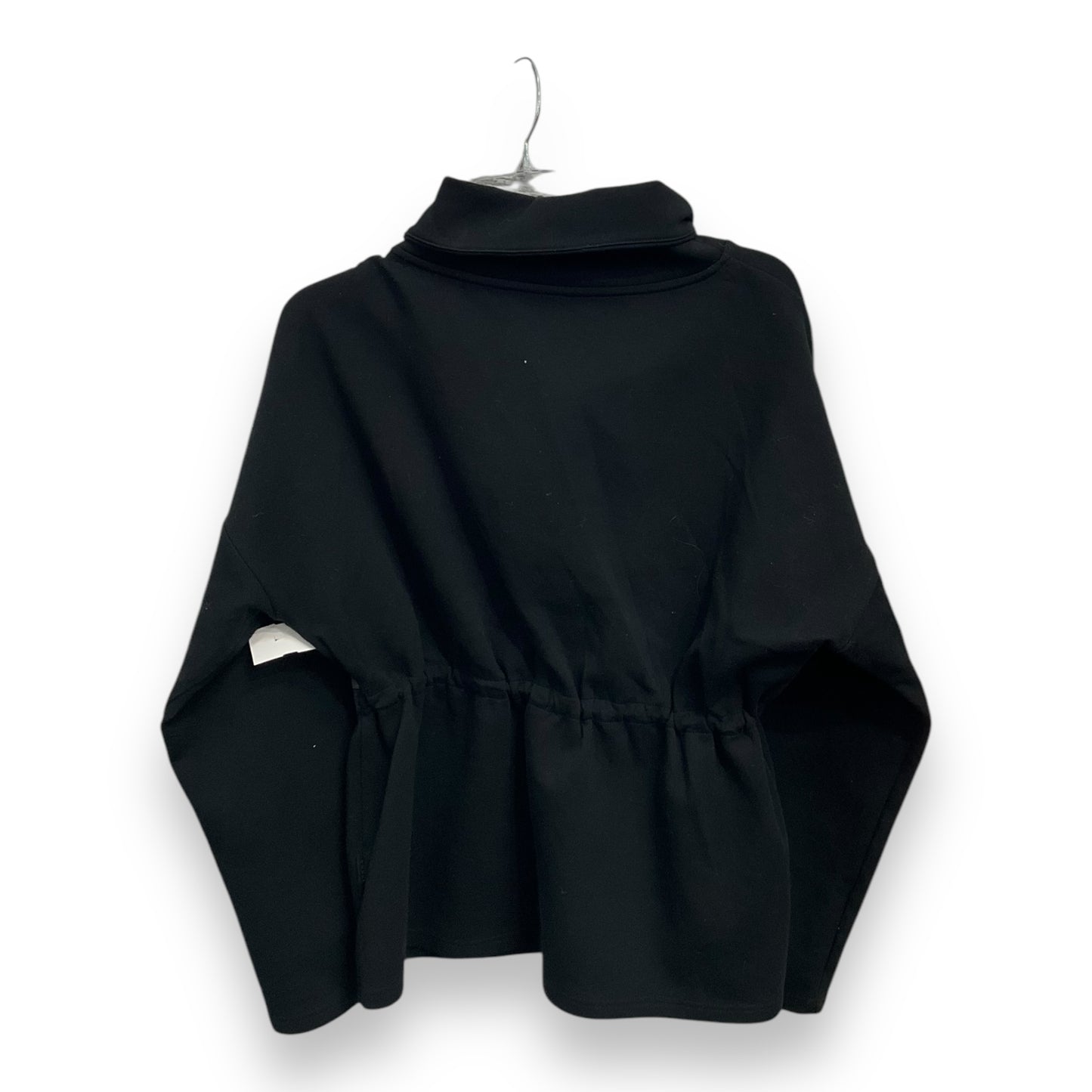 Athletic Sweatshirt Collar By Varley In Black, Size: S