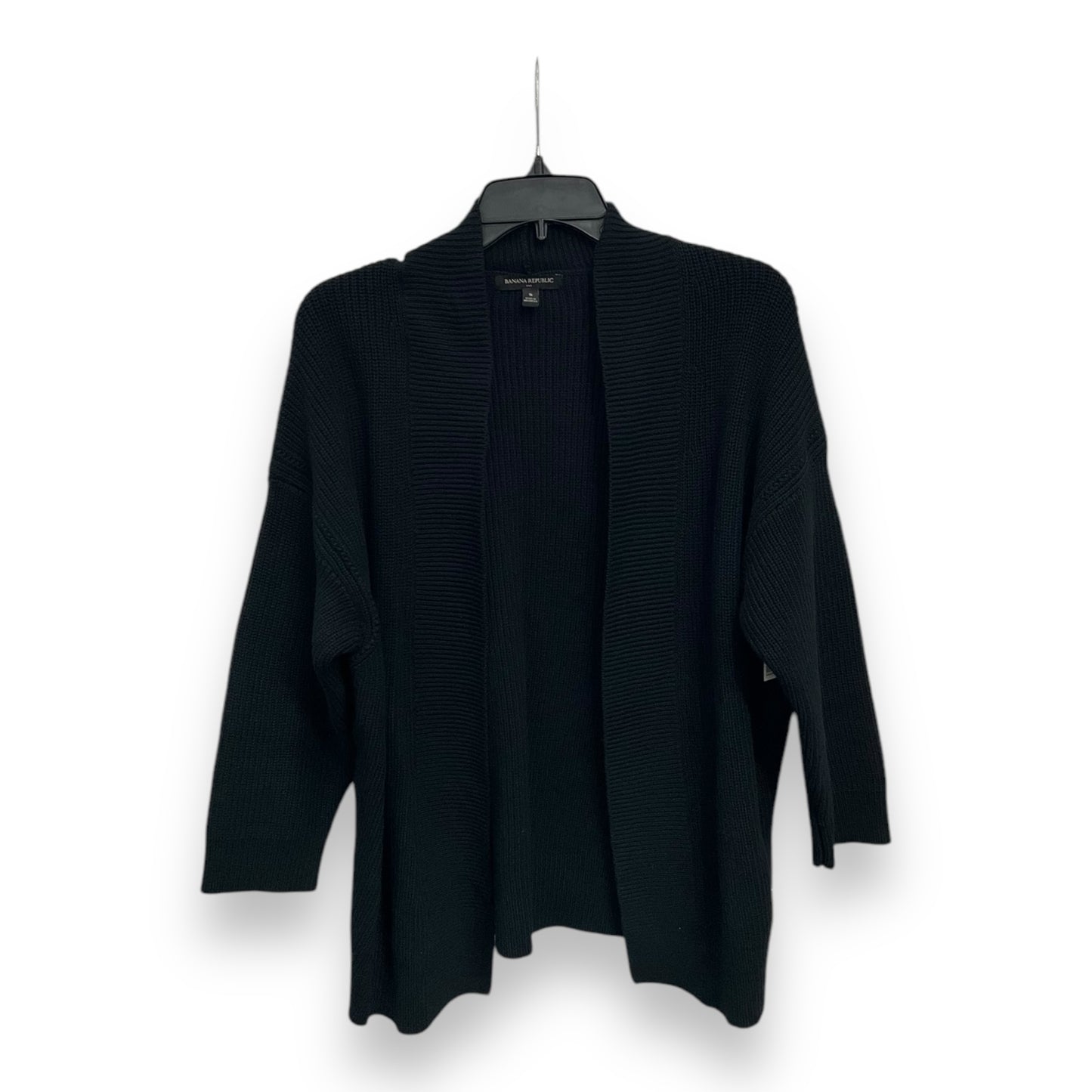 Sweater Cardigan By Banana Republic In Black, Size: S