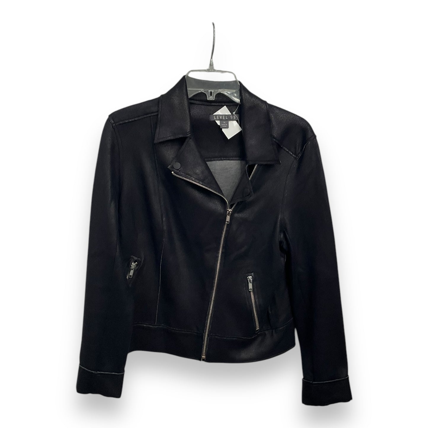 Jacket Moto By Level 99 In Black, Size: M