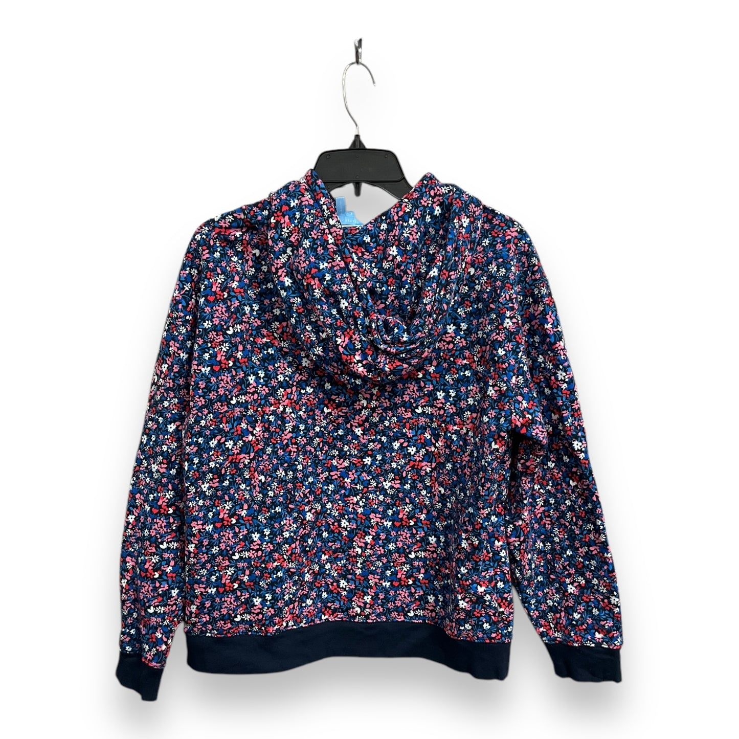 Sweatshirt Hoodie By Draper James In Floral Print, Size: L