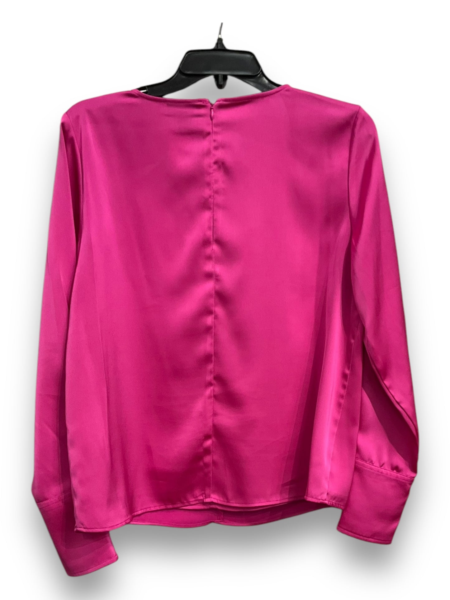 Blouse Long Sleeve By Halogen In Pink, Size: S