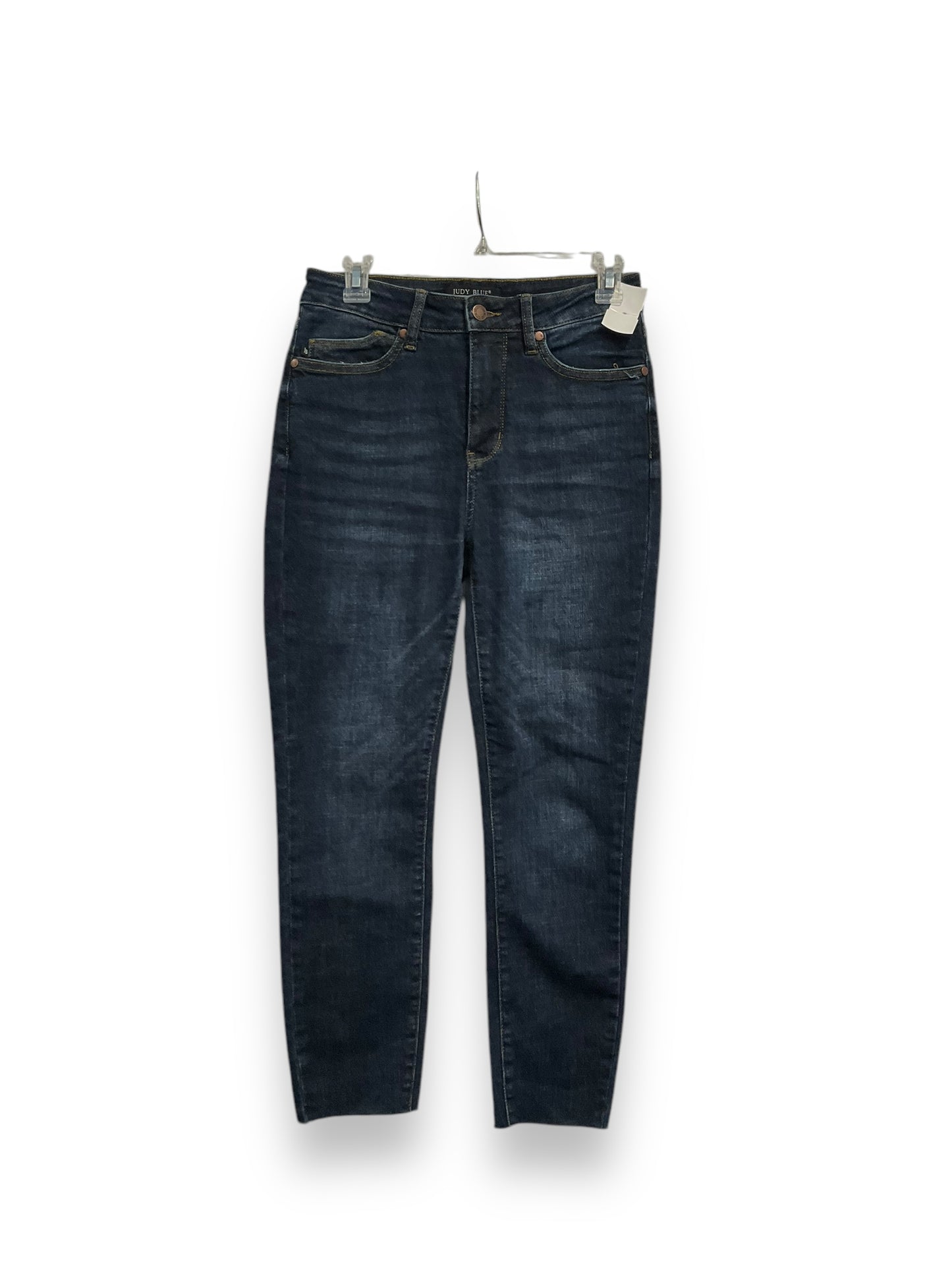 Jeans Skinny By Judy Blue In Blue Denim, Size: 4