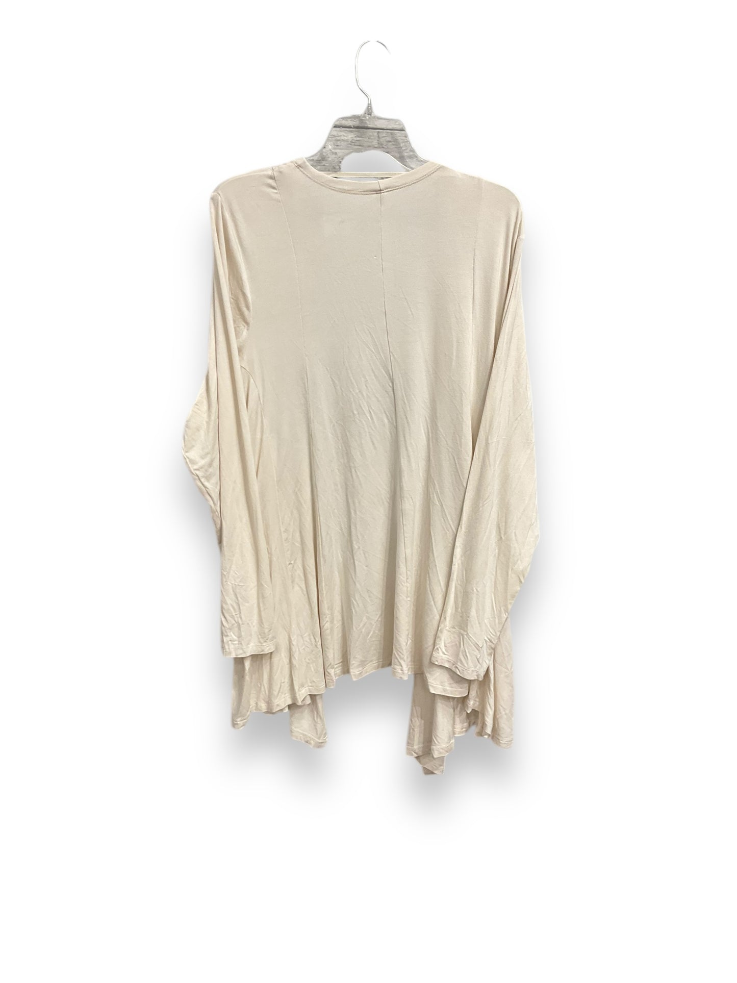 Cardigan By Lane Bryant In Cream, Size: 3x