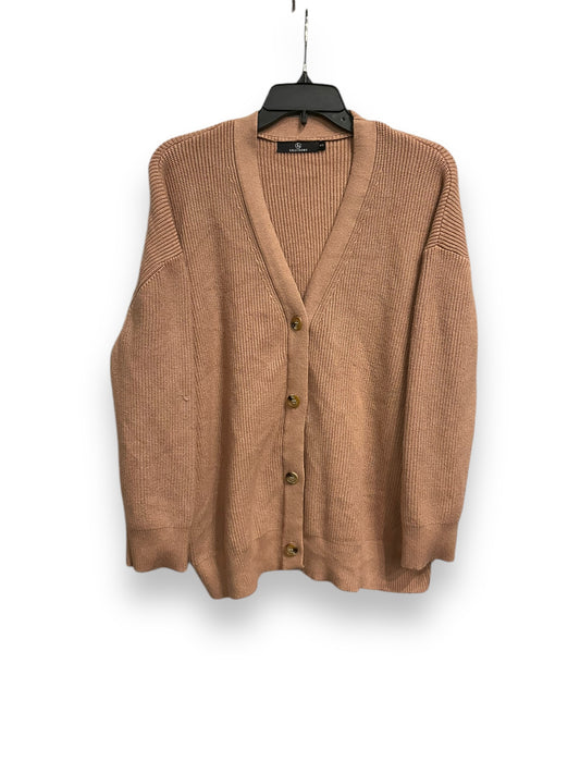 Sweater Cardigan By Cmc In Peach, Size: S