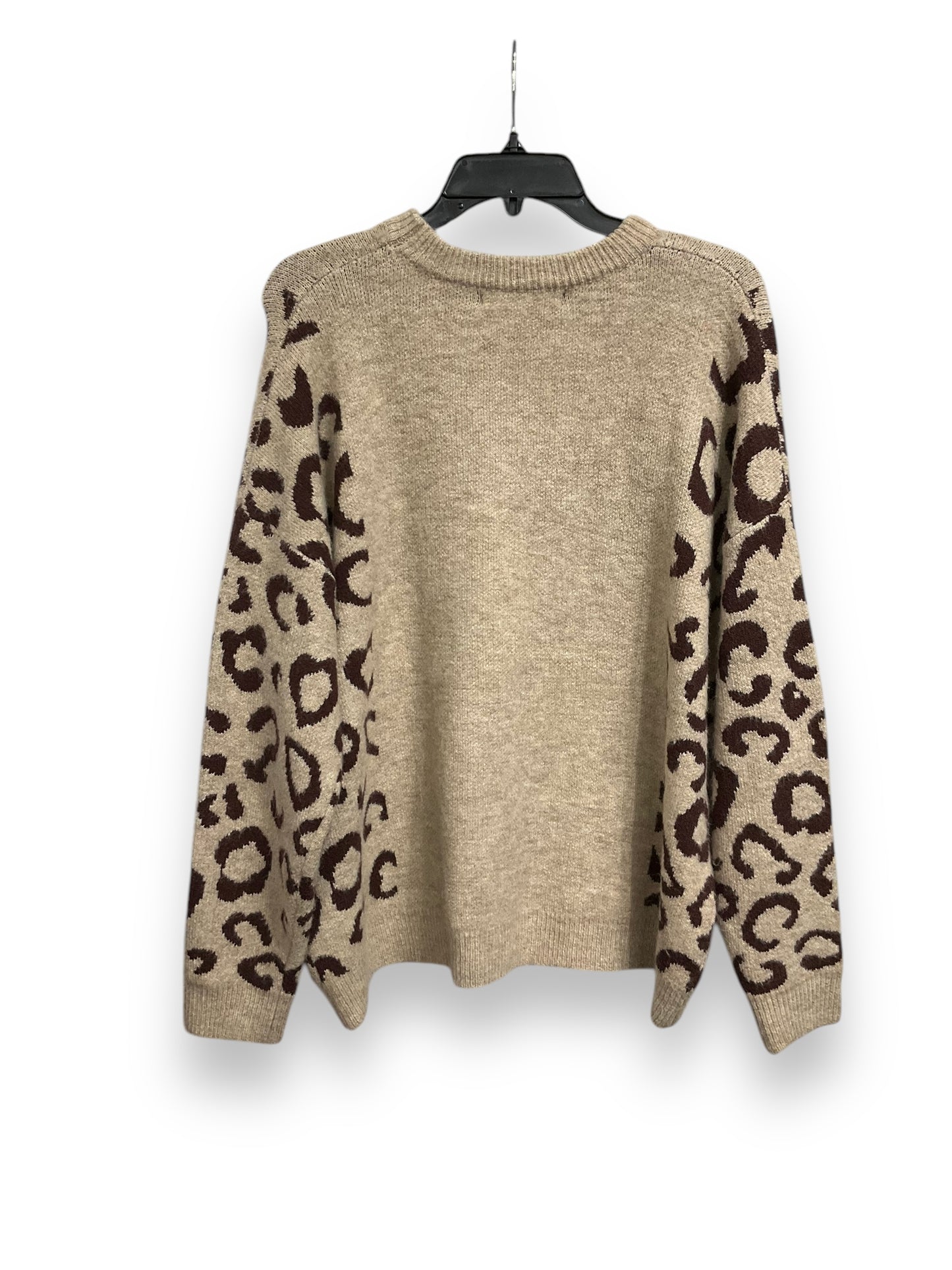 Sweater By Cmc In Animal Print, Size: Xl