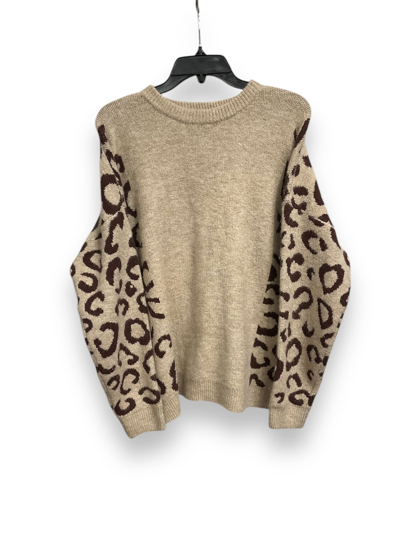 Sweater By Cmc In Animal Print, Size: Xl