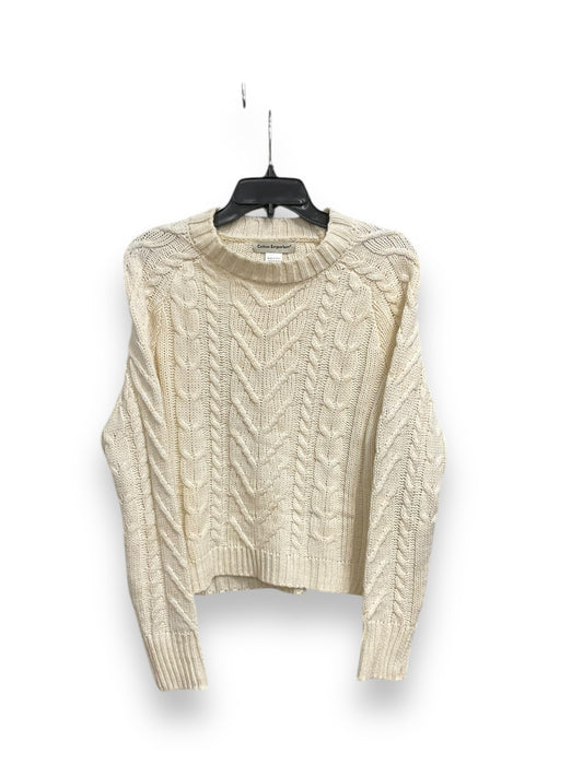 Sweater By Clothes Mentor In Cream, Size: S