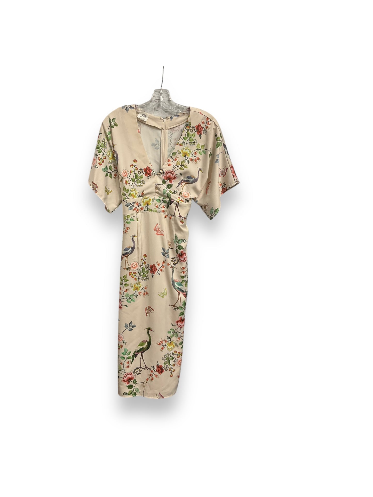 Dress Party Long By Cma In Floral Print, Size: 10