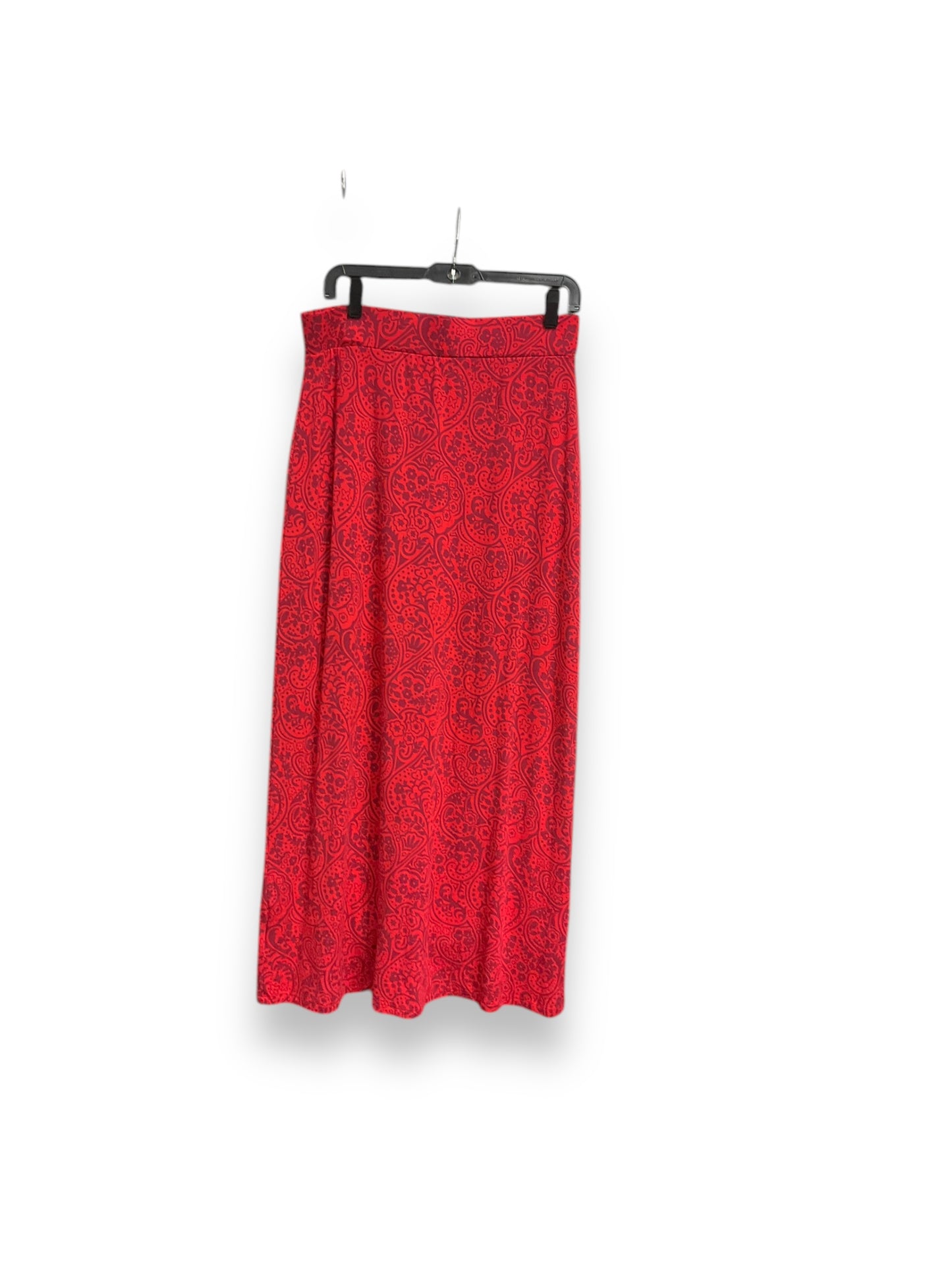 Skirt Maxi By Boden In Red, Size: 1x