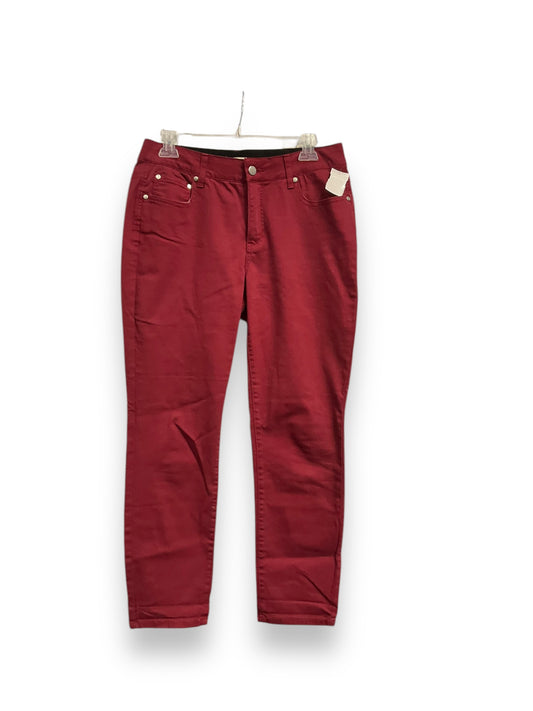 Pants Chinos & Khakis By Clothes Mentor In Red, Size: 8