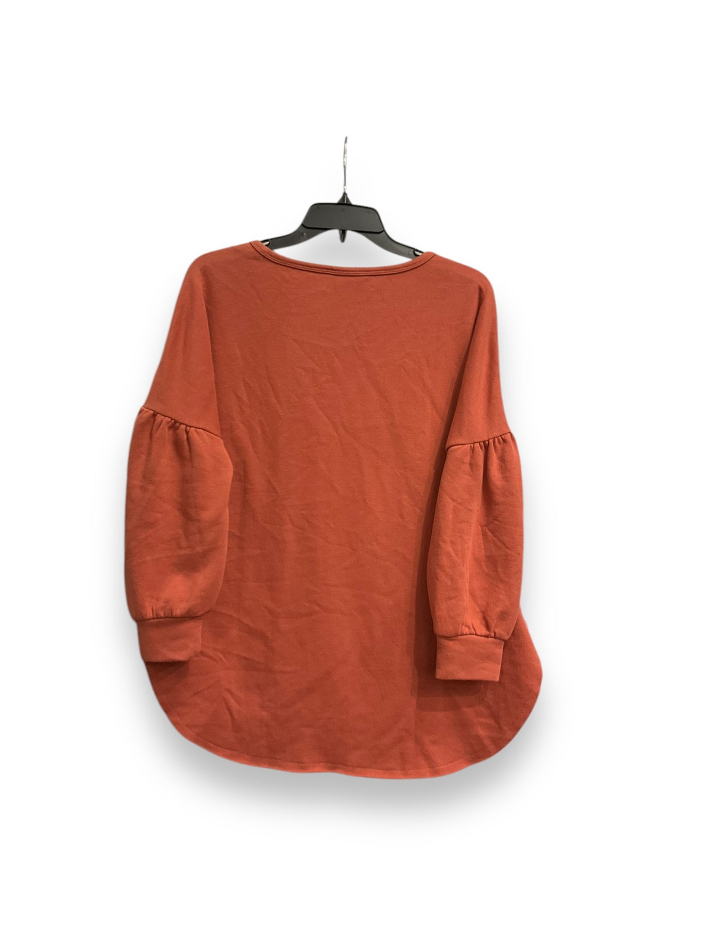 Sweatshirt Crewneck By Lc Lauren Conrad In Peach, Size: Sp