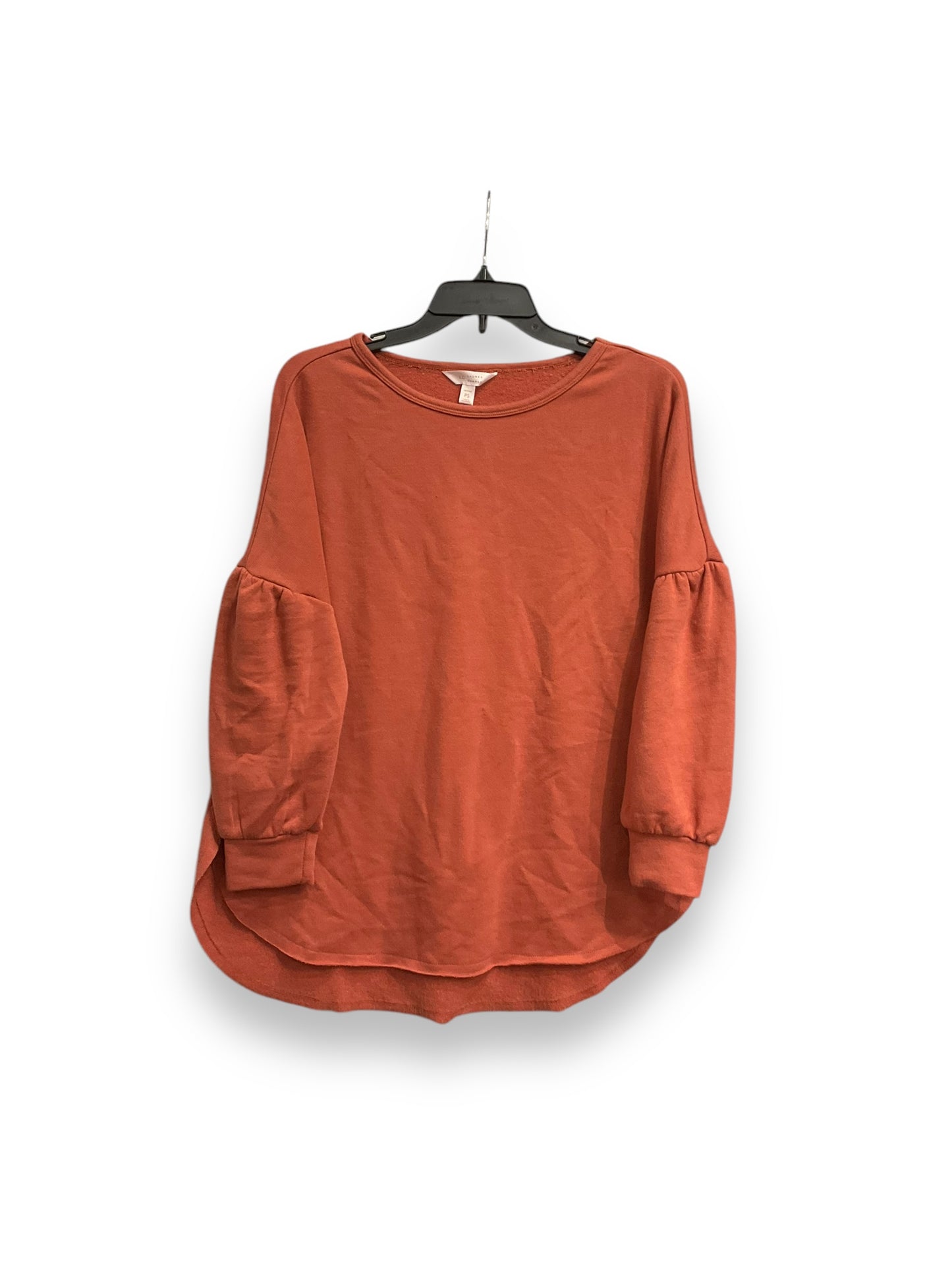 Sweatshirt Crewneck By Lc Lauren Conrad In Peach, Size: Sp