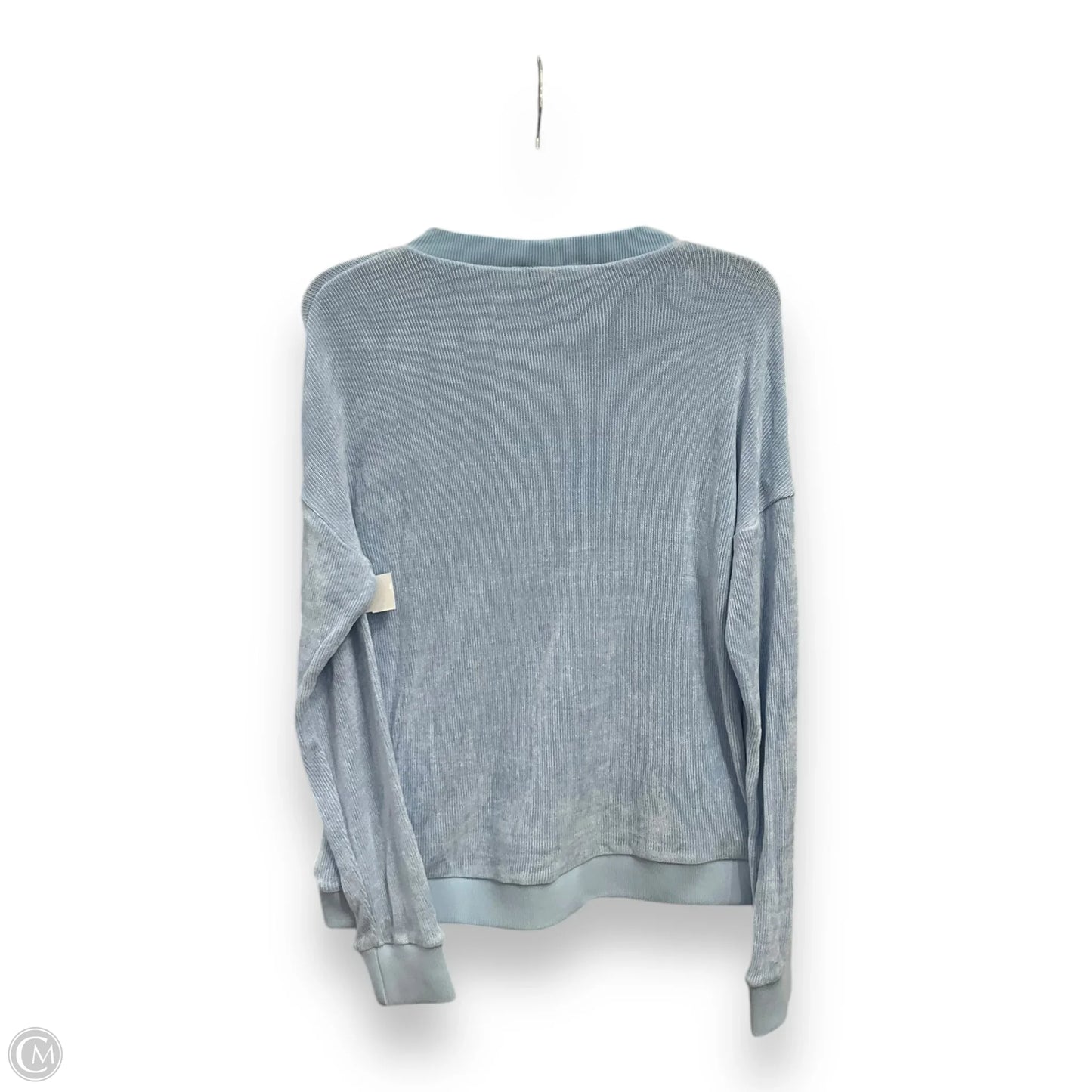 Top Long Sleeve Basic By Tibi In Blue, Size: Xs