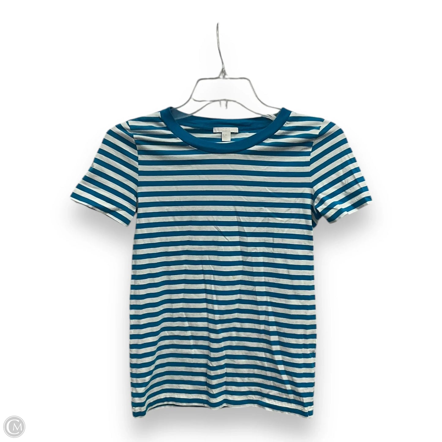 Top Short Sleeve Basic By Cos In Striped Pattern, Size: Xs