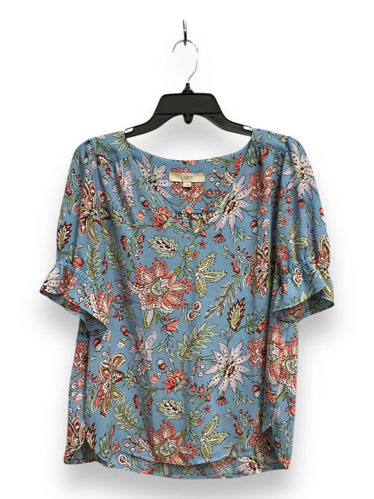 Blouse Short Sleeve By Loft  Size: S