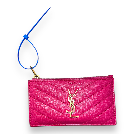 Id/card Holder Luxury Designer By Yves Saint Laurent  Size: Small