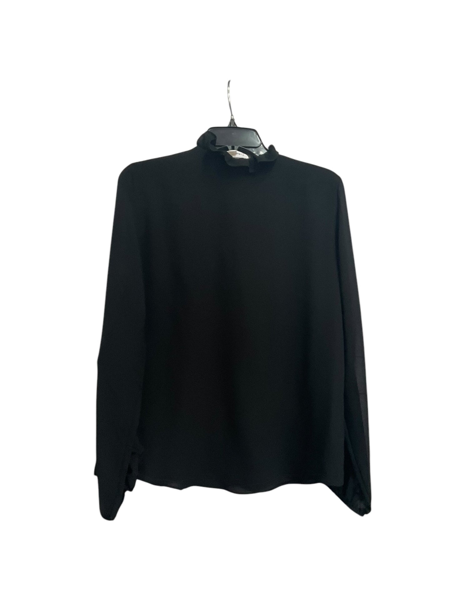 Blouse Long Sleeve By Calvin Klein  Size: L