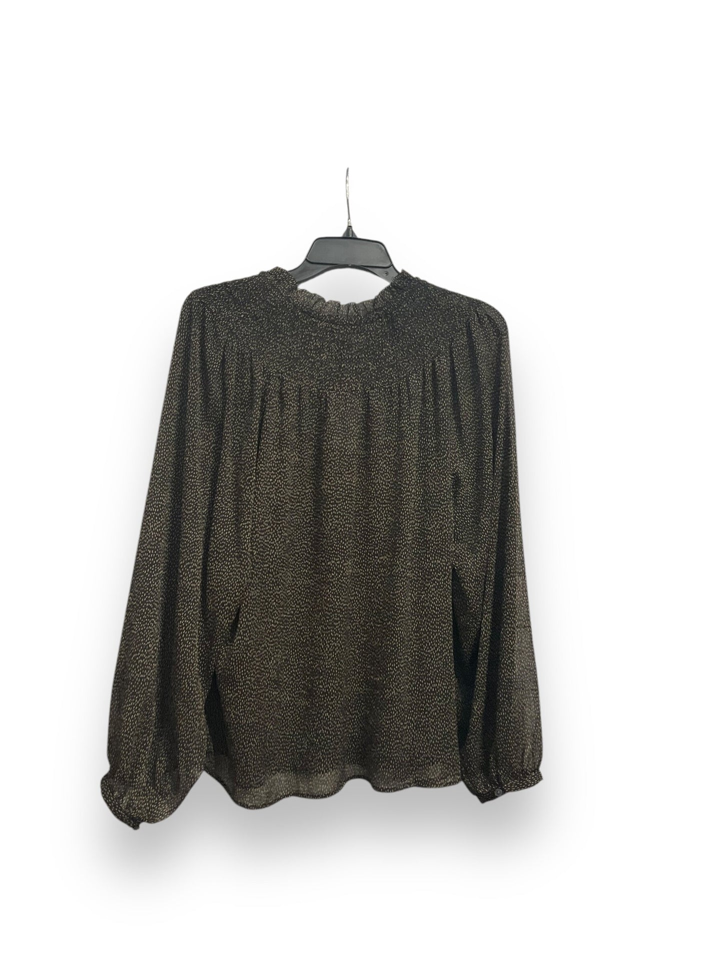 Blouse Long Sleeve By Loft  Size: M