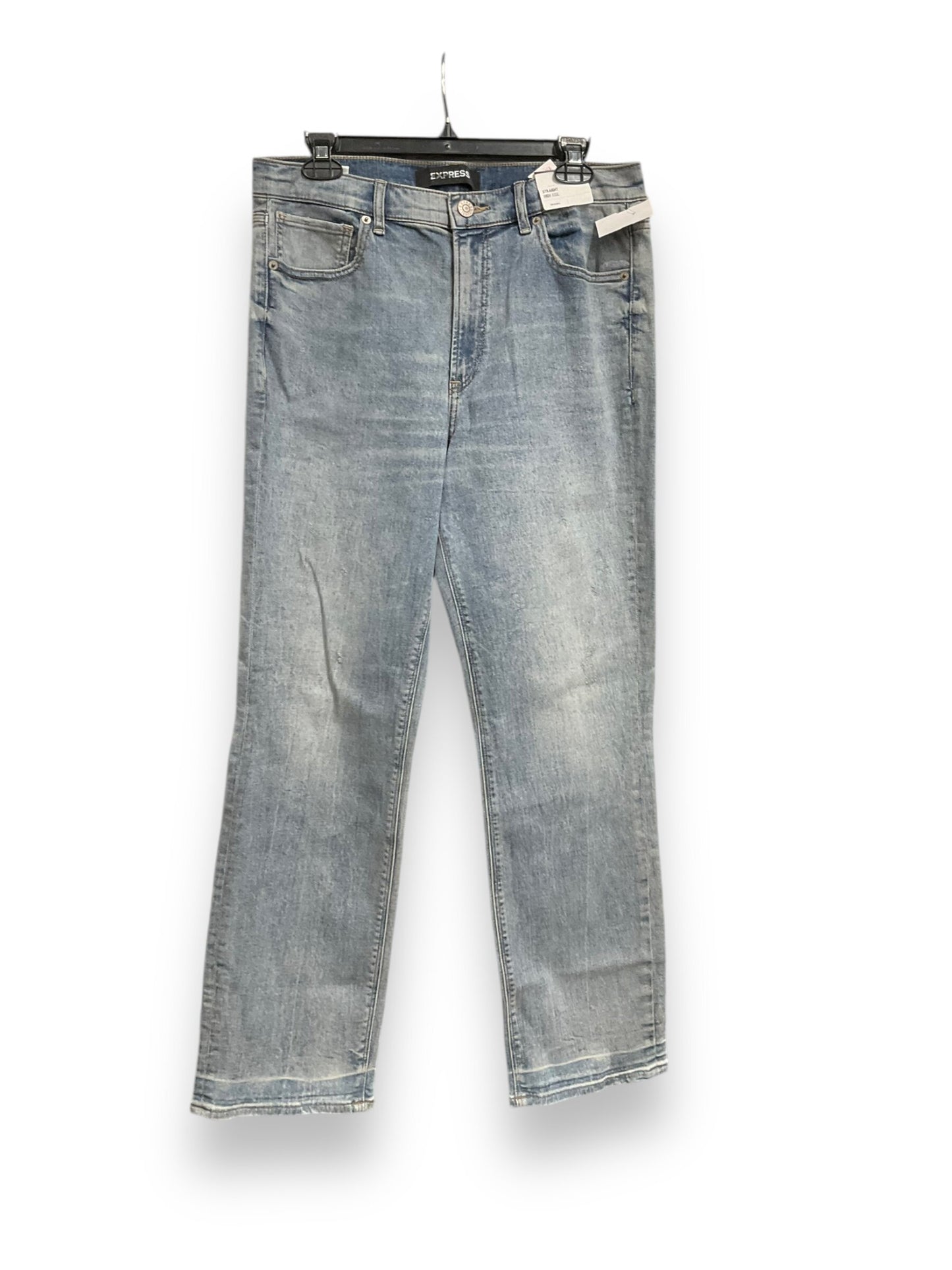 Jeans Straight By Express  Size: 12