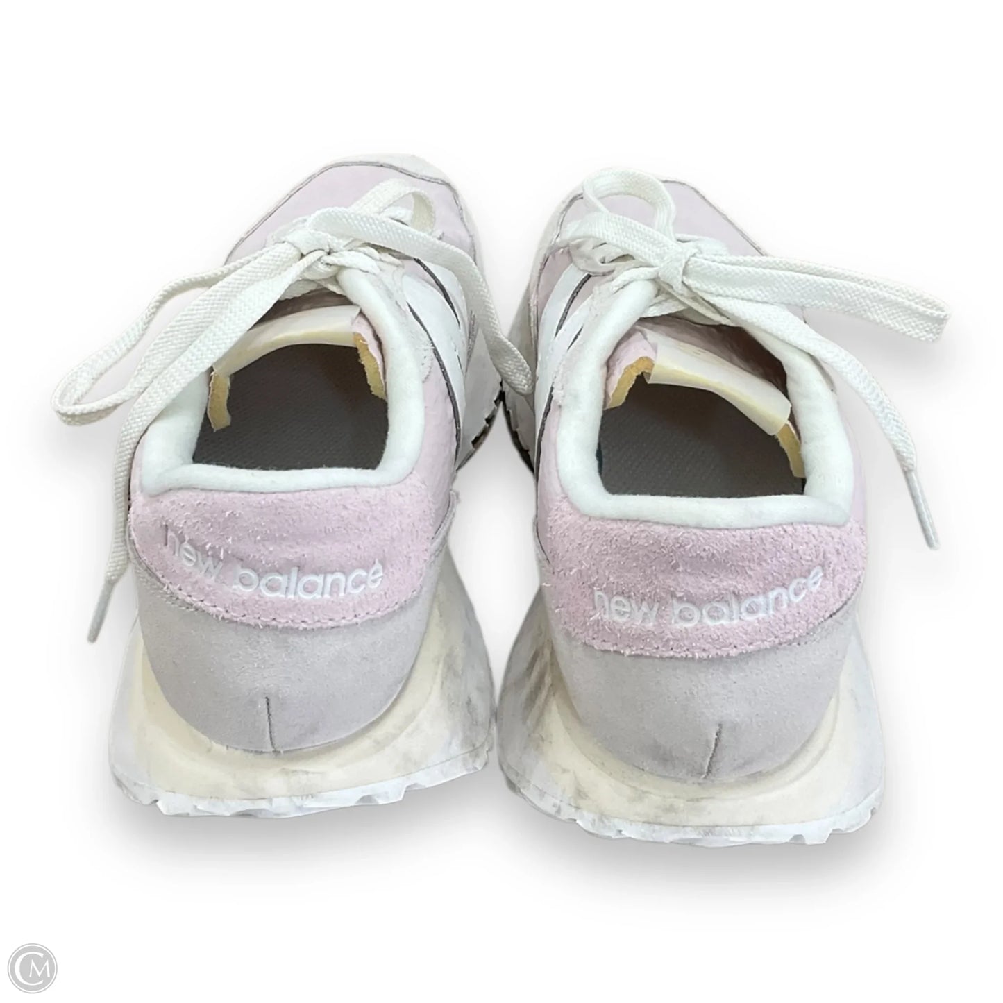 Shoes Sneakers By New Balance In Cream & Pink, Size: 6.5