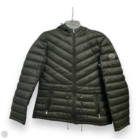 Coat Puffer & Quilted By Lauren By Ralph Lauren In Green, Size: M