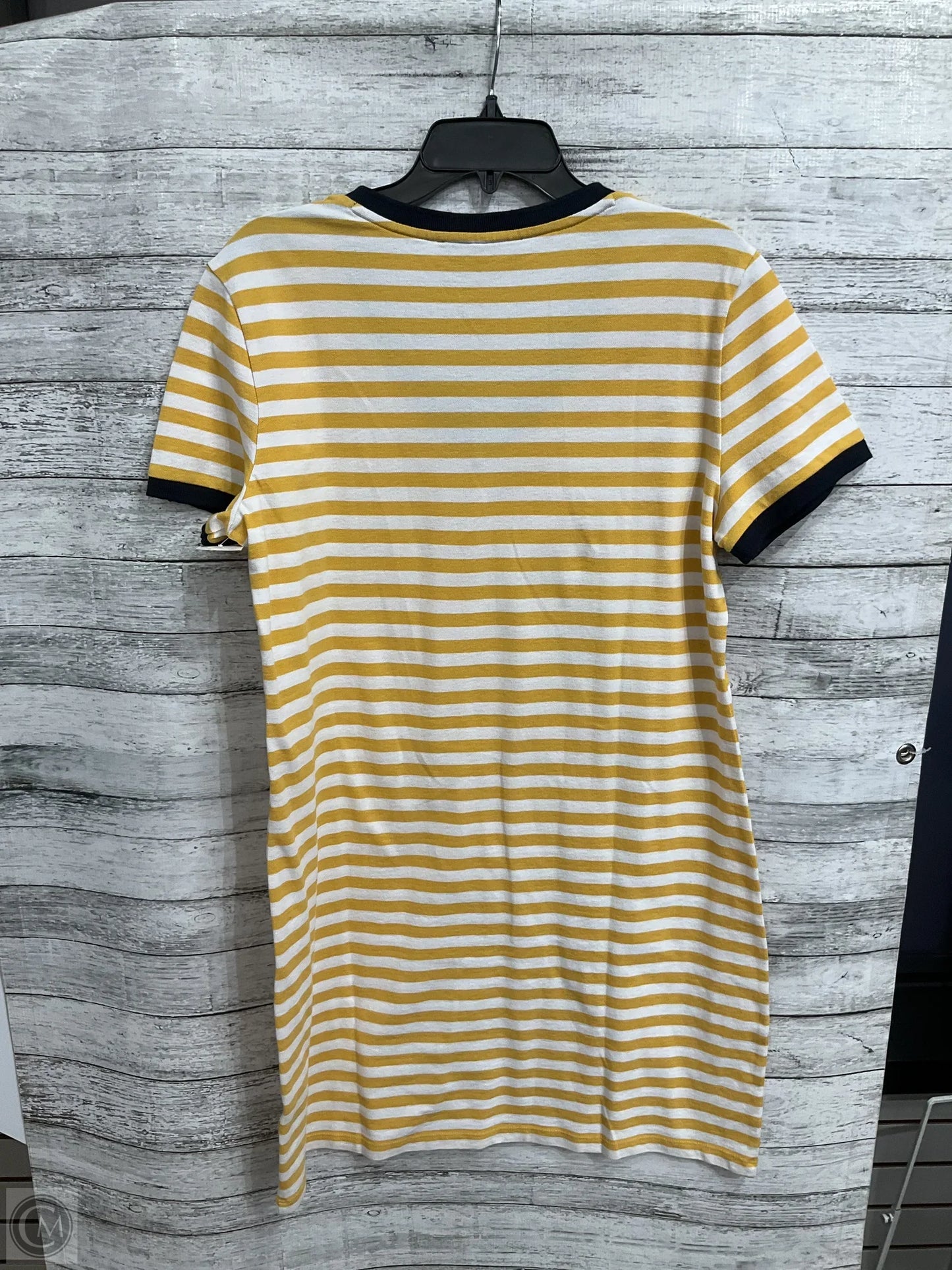 Dress Casual Midi By Tommy Hilfiger In Striped Pattern, Size: L