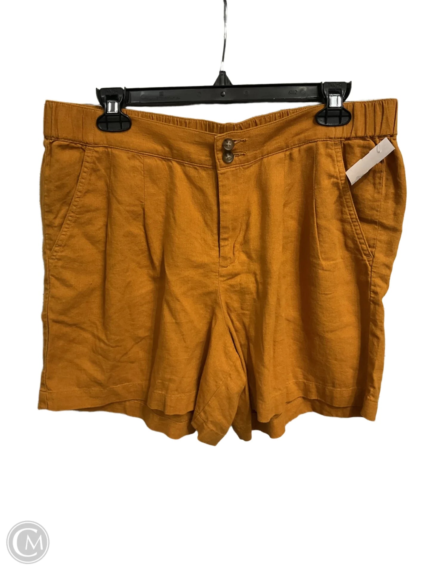 Shorts By Liz Claiborne In Yellow, Size: 12