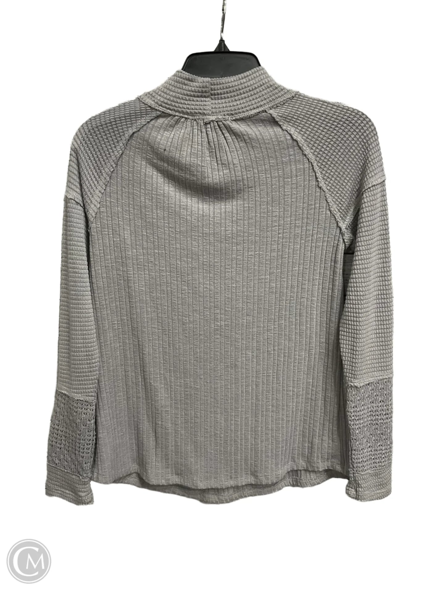 Top Long Sleeve By Maurices In Grey, Size: Xs