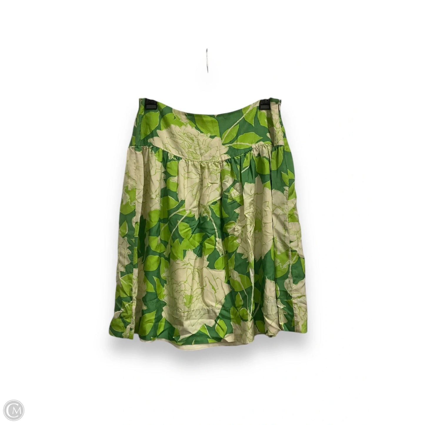 Skirt Mini & Short By Trina Turk In Green & White, Size: 6