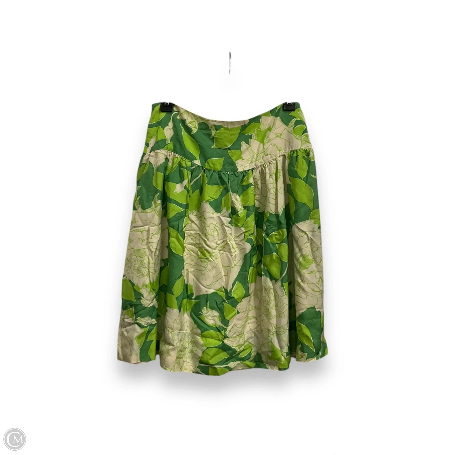 Skirt Mini & Short By Trina Turk In Green & White, Size: 6