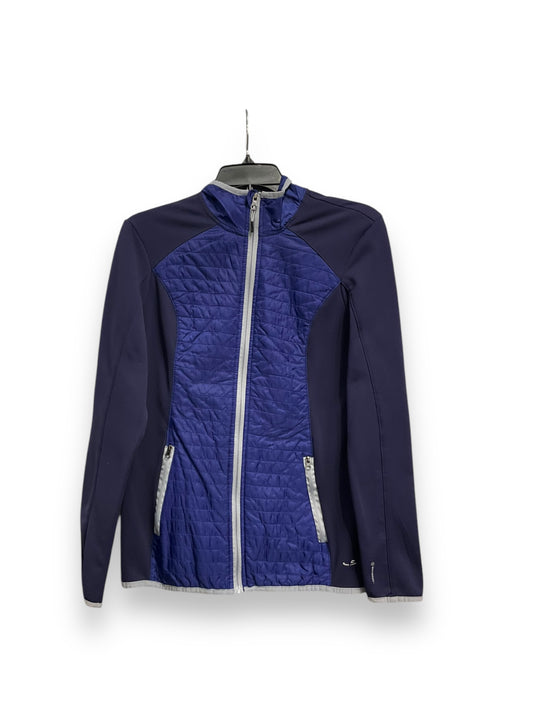 Athletic Jacket By Champion In Blue, Size: M