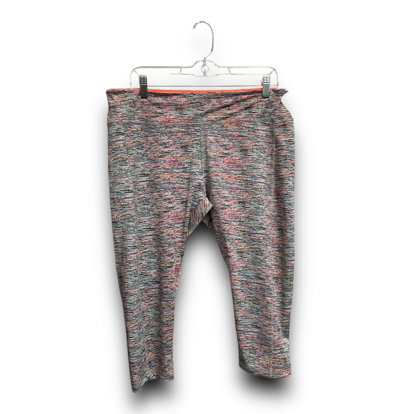 Athletic Capris By Love Nation In Multi-colored, Size: 1x