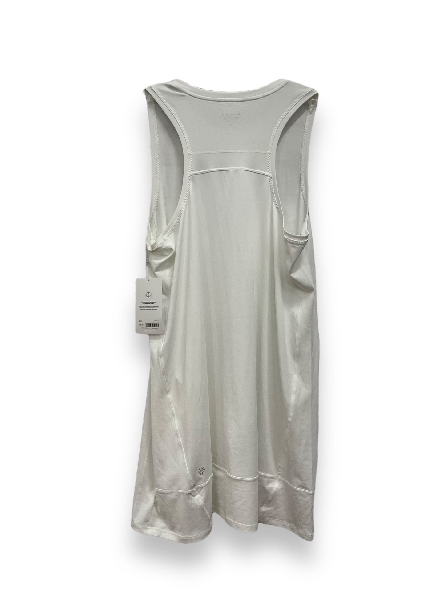 Athletic Dress By Athleta In White, Size: L