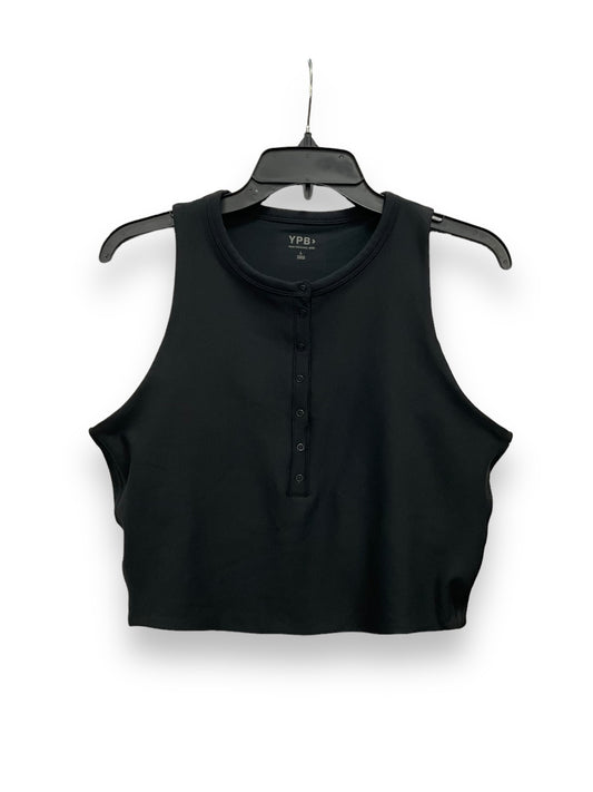 Top Sleeveless By Clothes Mentor In Black, Size: L