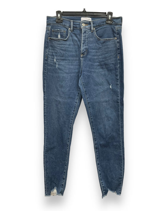 Blue Jeans Skinny Loft, Size 6