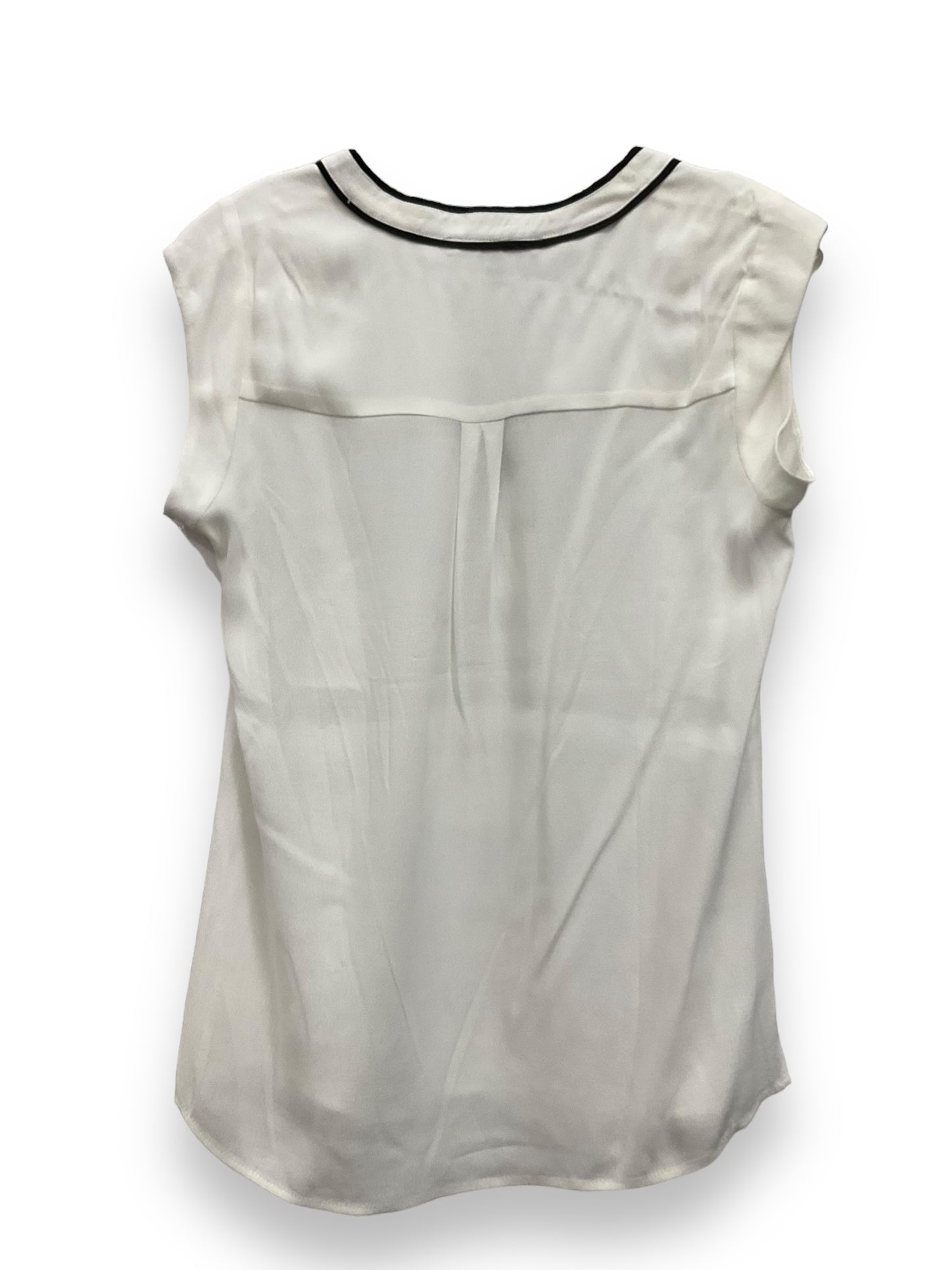 White Blouse Sleeveless Daniel Rainn, Size S