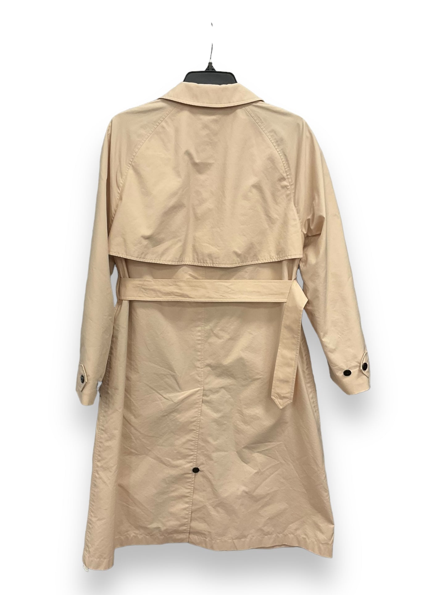 Tan Coat Luxury Designer Burberry, Size Xs