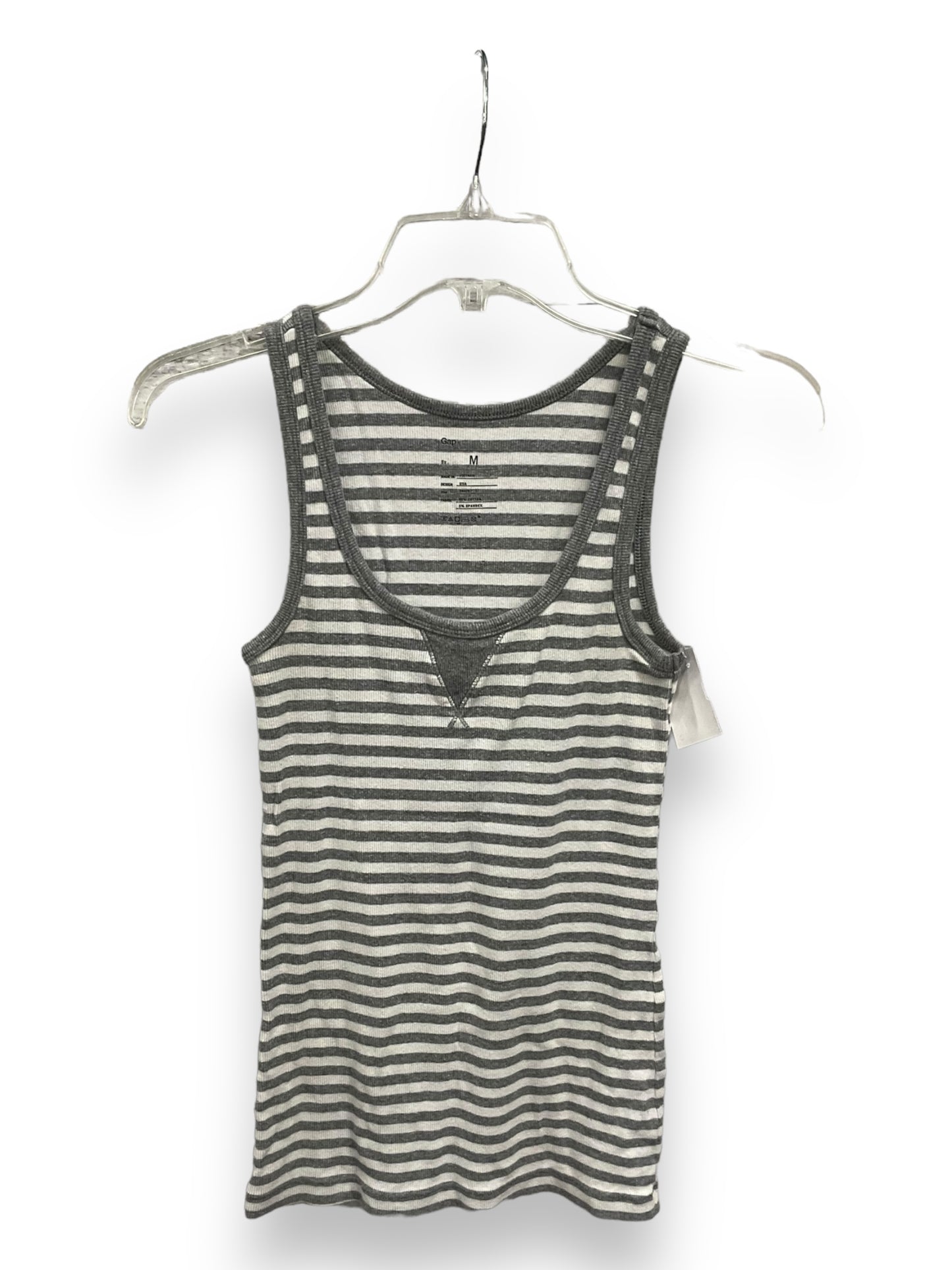 Striped Pattern Tank Top Gap, Size M