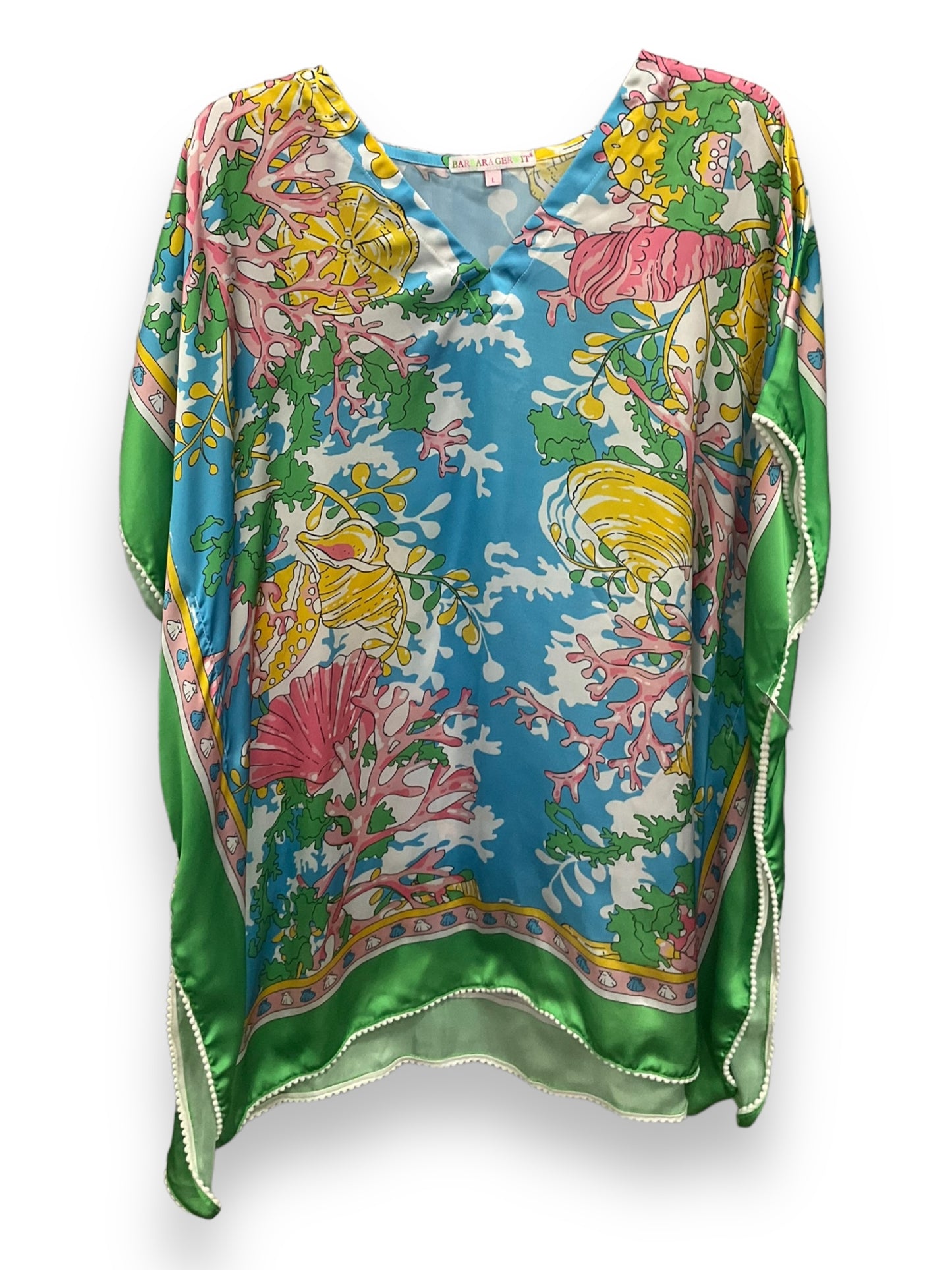 Multi-colored Swimwear Cover-up Cma, Size L