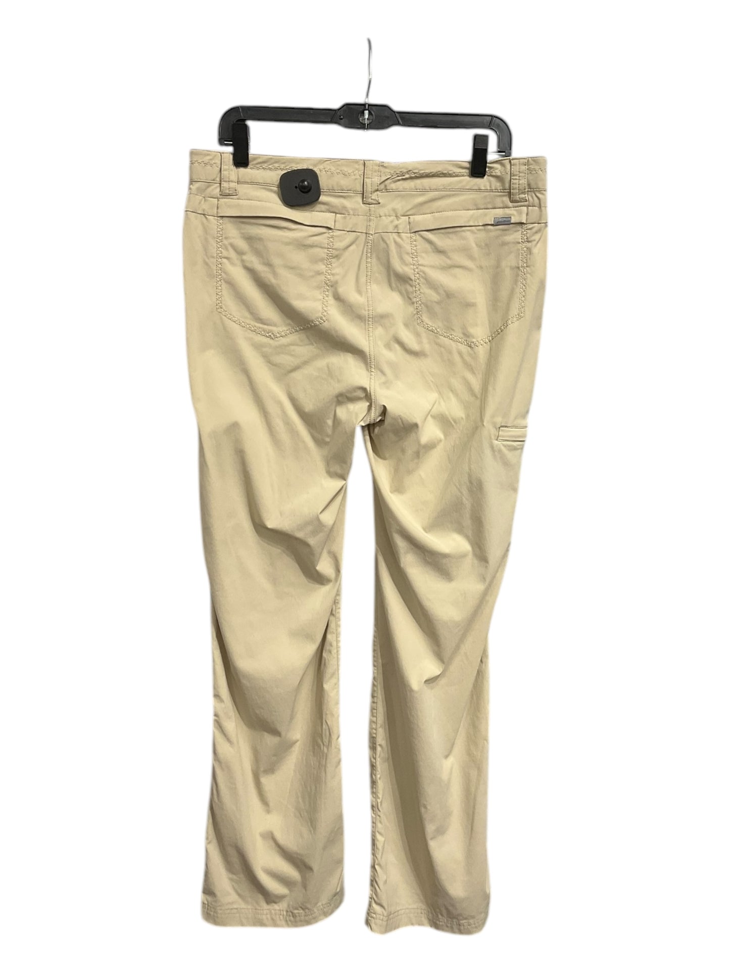 Athletic Pants By Eddie Bauer In Tan, Size: 10