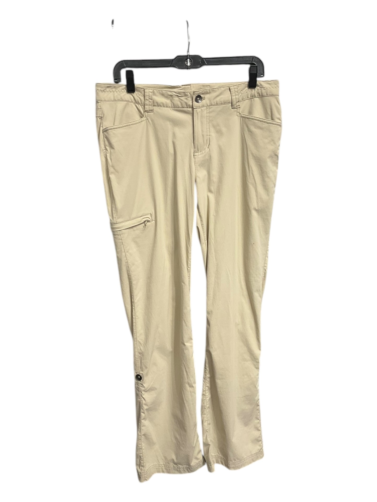 Athletic Pants By Eddie Bauer In Tan, Size: 10