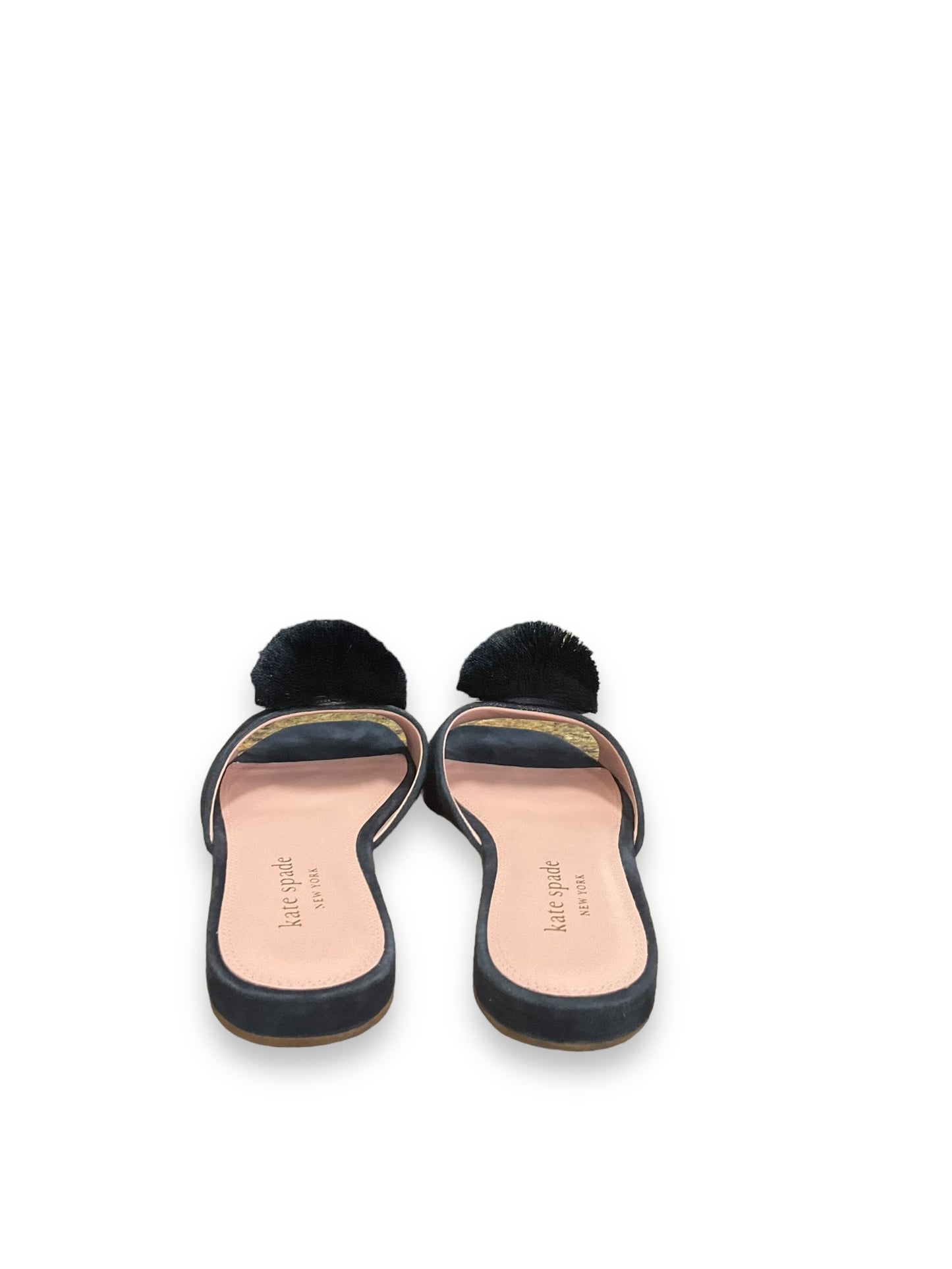 Sandals Designer By Kate Spade In Navy, Size: 7.5