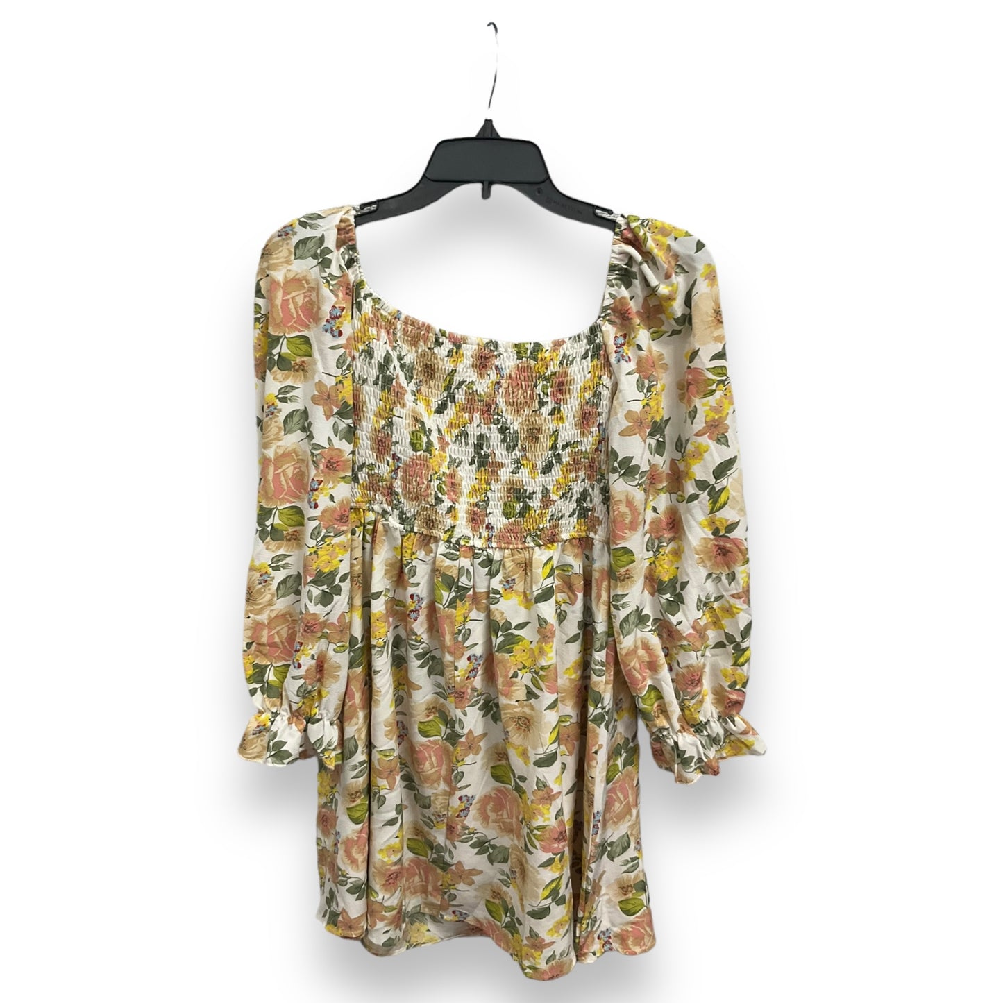 Dress Casual Short By Cmc In Floral Print, Size: M