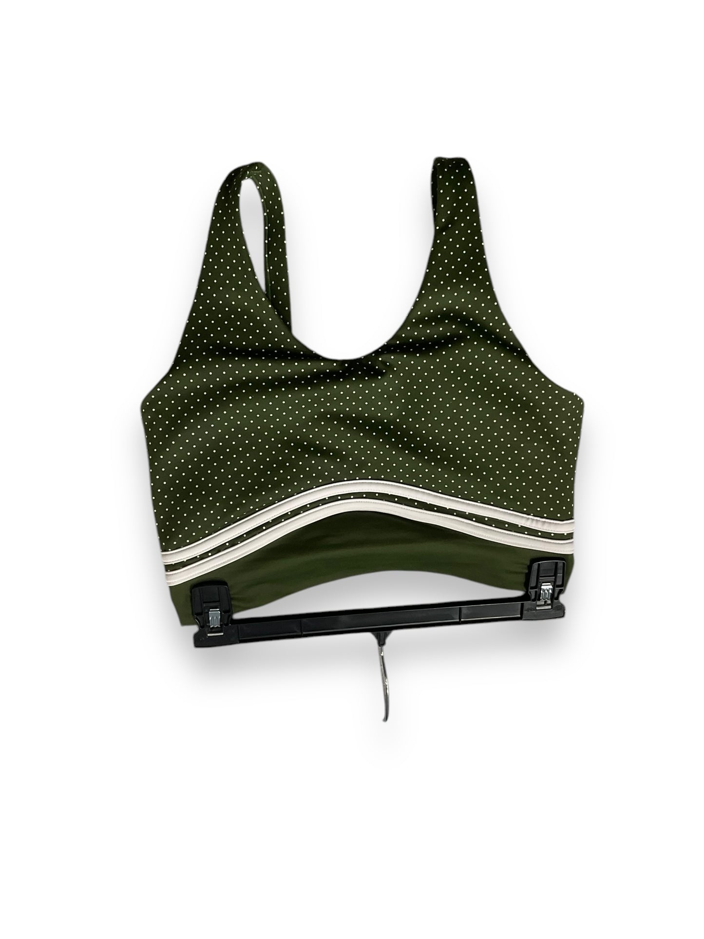 Athletic Bra By Cmc In Green, Size: M