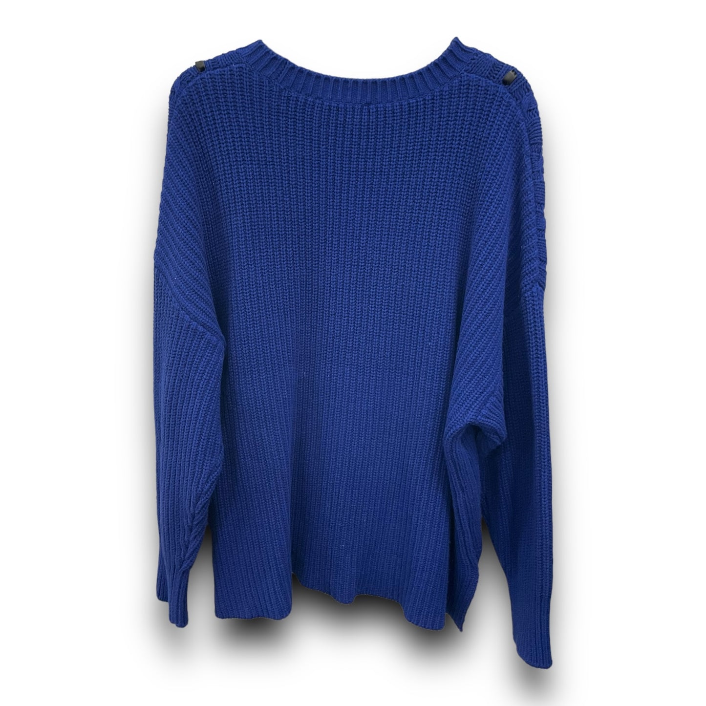 Sweater By Dkny In Blue, Size: L