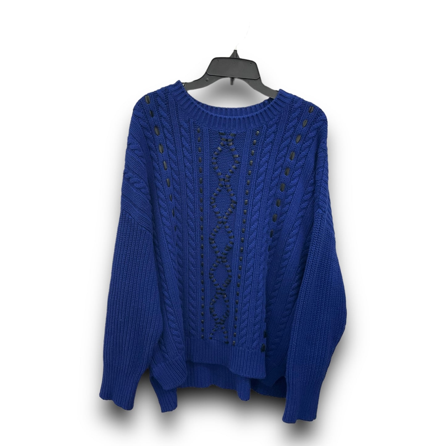 Sweater By Dkny In Blue, Size: L