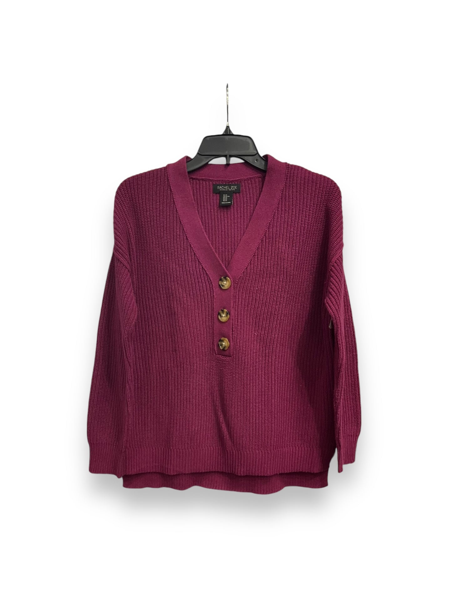 Sweater By Rachel Zoe In Purple, Size: Xs